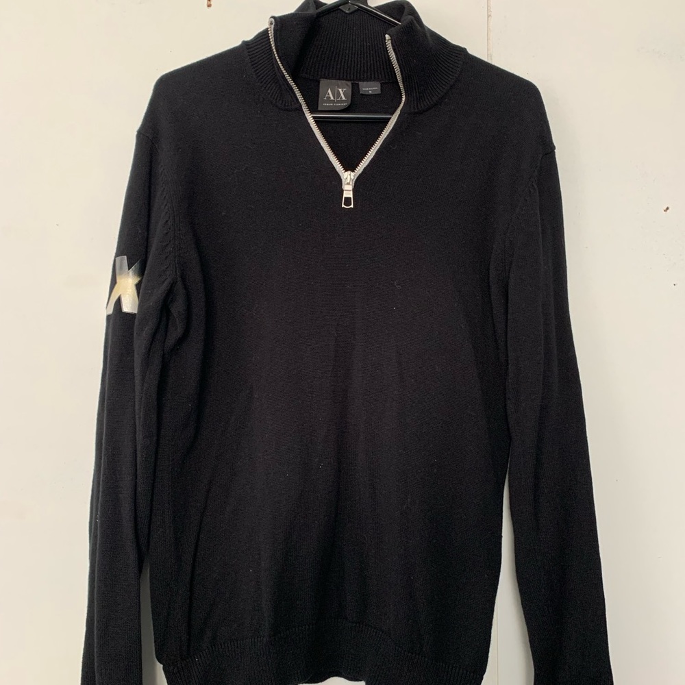 Armani Exchange Men’s size medium 1/4 zip sweater